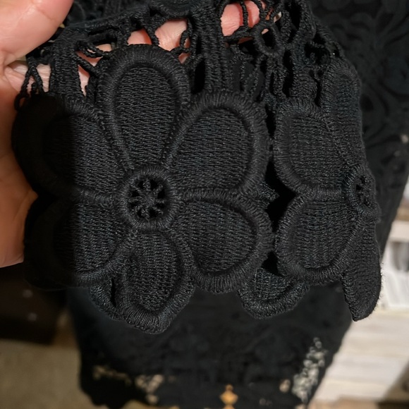 Black Alfani cocktail laced Dress size M - Picture 5 of 8